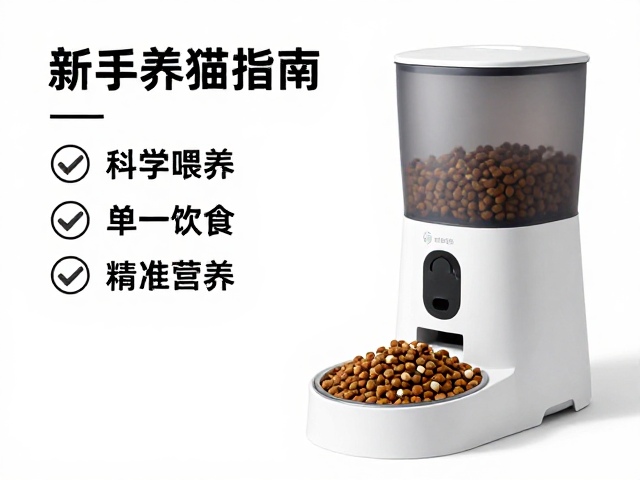 新手养猫指南,专用猫粮搭配自动喂食器,打造科学喂养方案