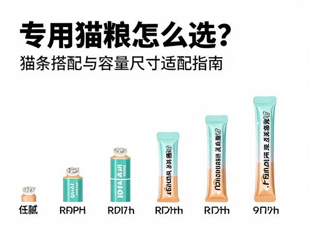 专用猫粮怎么选?猫条搭配与容量尺寸适配指南