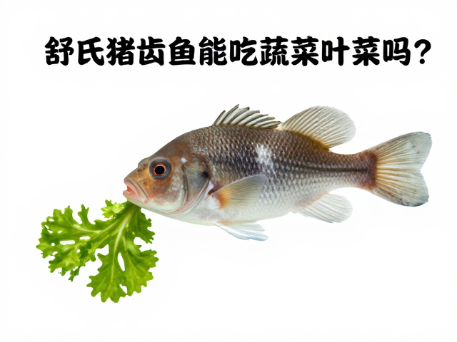 舒氏猪齿鱼能吃蔬菜叶菜吗？人工繁育种喂养指南