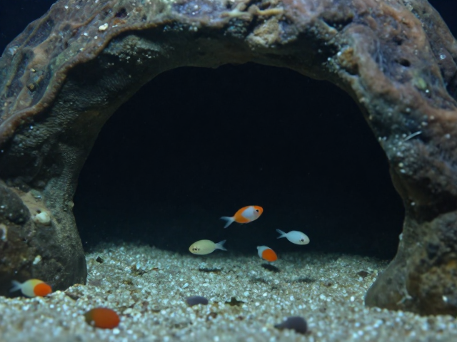 上层栖息怎么设？提供躲避洞穴，小型浮游生物喂养指南
