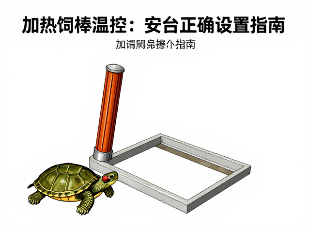 乌龟饲养误区，加热棒温控与晒台攀爬结构正确设置指南