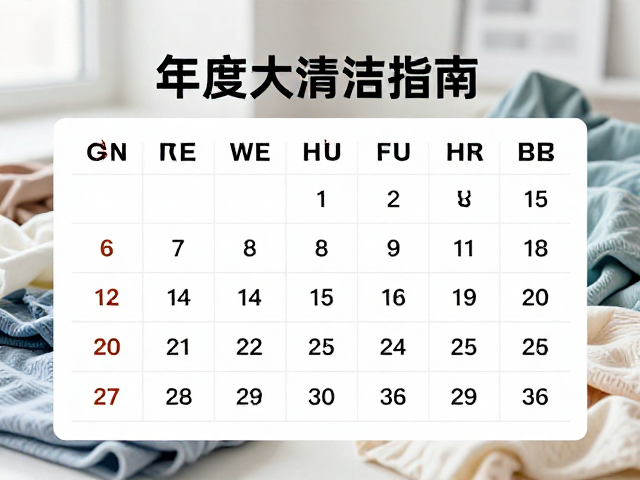 年度大清洁指南，如何深层杀菌消毒并打造上层栖息舒适空间