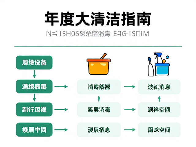 年度大清洁指南，如何深层杀菌消毒并打造上层栖息舒适空间