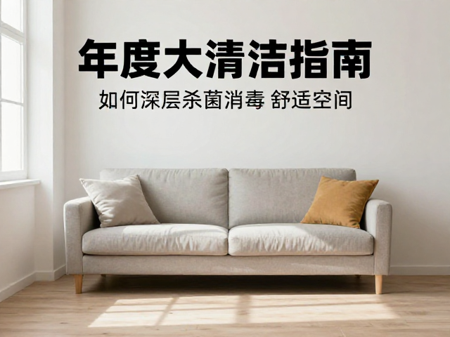 年度大清洁指南，如何深层杀菌消毒并打造上层栖息舒适空间