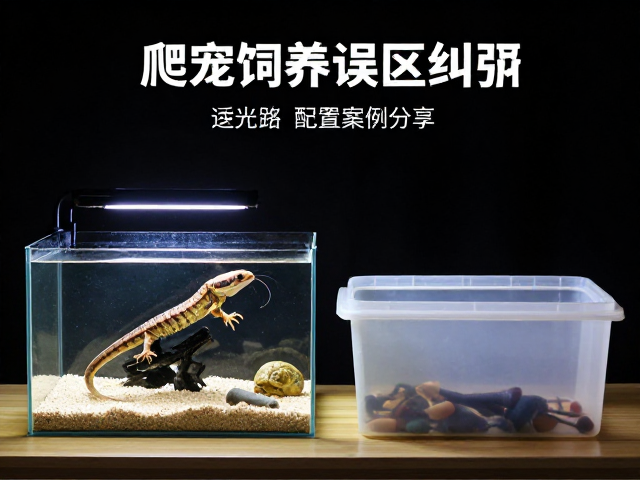 爬宠饲养误区纠正,玻璃缸与整理箱配置疑难案例分享