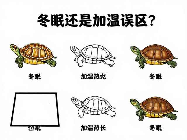 乌龟饲养误区,冬眠还是加温过冬?恒温加热垫选购指南