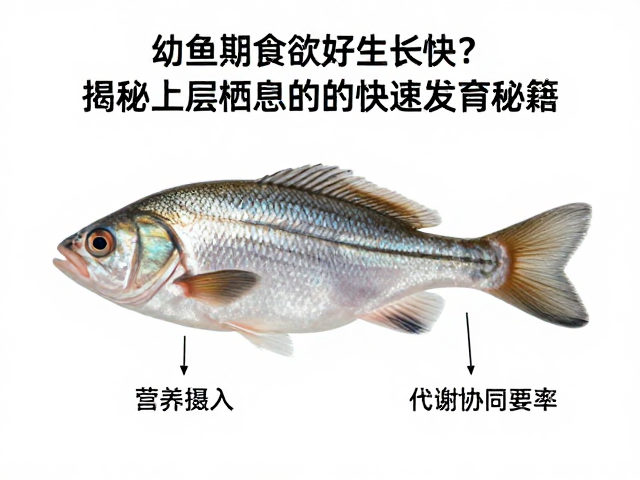幼鱼期食欲好生长快?揭秘上层栖息鱼类的快速发育秘籍