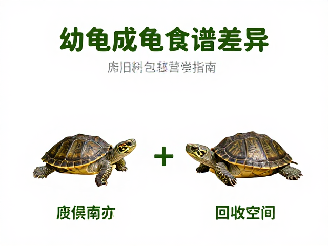 幼龟成龟食谱差异？废旧饲料包装回收指南，打造环保养龟空间