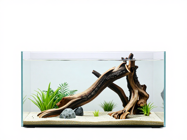 简约裸缸造景指南,定期换水与攀爬路径设计,打造高流量宠物生态