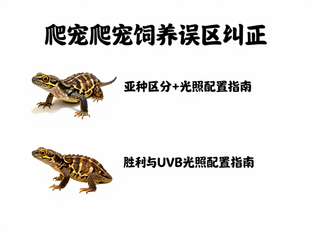 爬宠饲养误区纠正,亚种区分与UVB光照配置指南