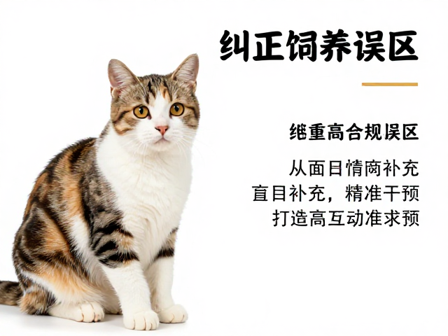 纠正饲养误区,猫补钙与维素搭配,打造高互动亲人宠
