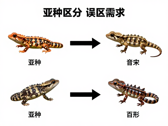 爬宠饲养误区纠正,亚种区分与UVB光照配置指南