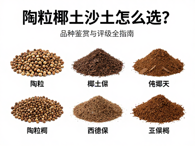 饲养误区纠正,陶粒椰土沙土怎么选?品种鉴赏与评级全指南