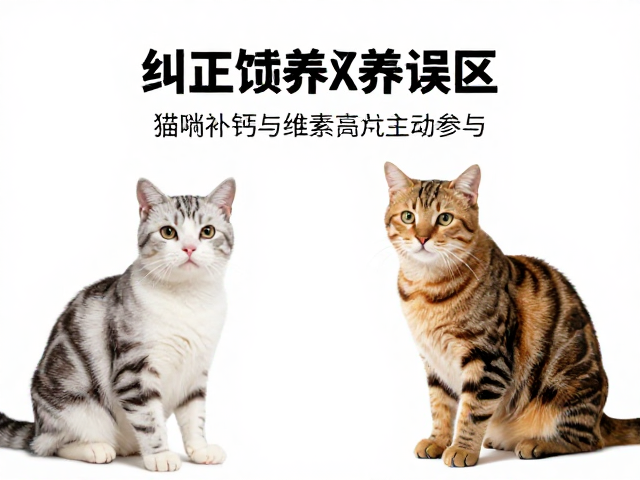 纠正饲养误区,猫补钙与维素搭配,打造高互动亲人宠