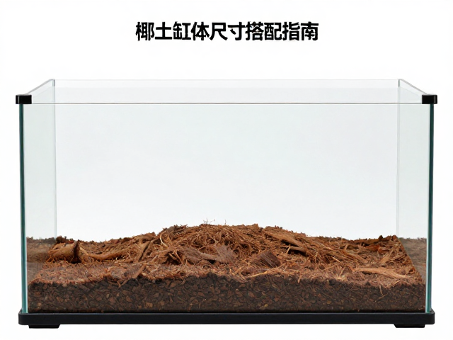 爬宠饲养缸怎么选?椰土厚度与缸体尺寸搭配指南