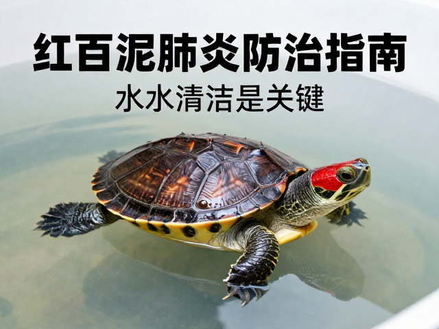 红面泥龟肺炎防治指南,水质清洁是关键