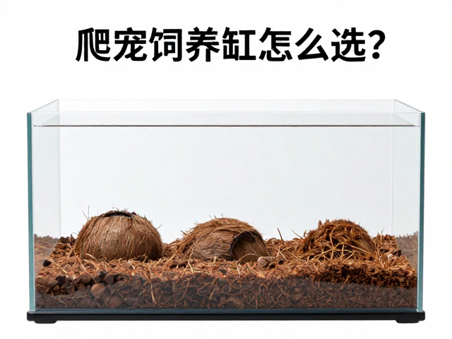 爬宠饲养缸怎么选?椰土厚度与缸体尺寸搭配指南