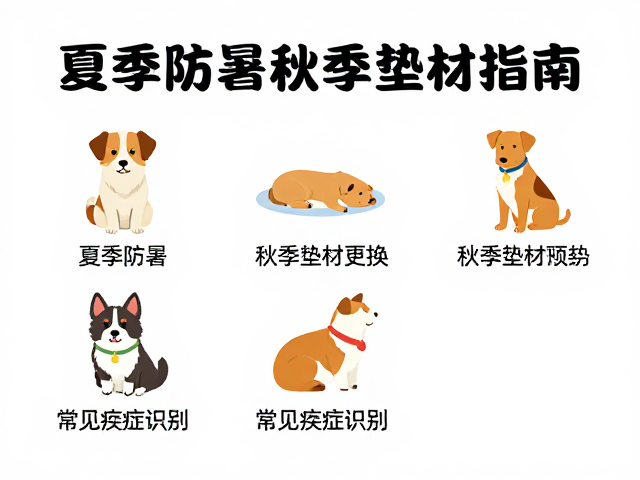 夏季防暑,秋季垫材更换,常见病症识别,宠物养护全指南