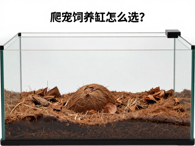 爬宠饲养缸怎么选?椰土厚度与缸体尺寸搭配指南