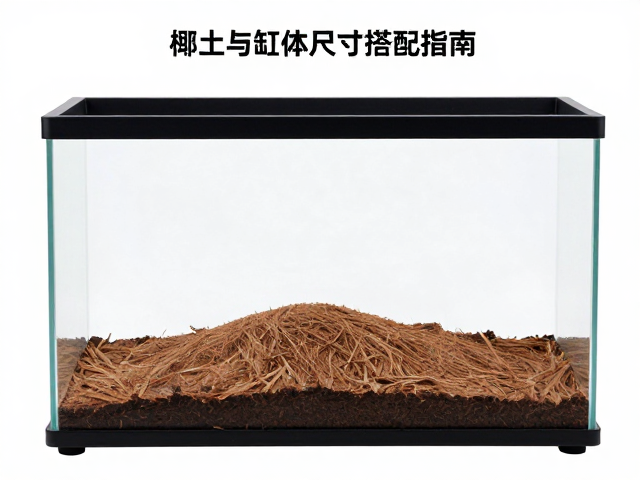 爬宠饲养缸怎么选?椰土厚度与缸体尺寸搭配指南