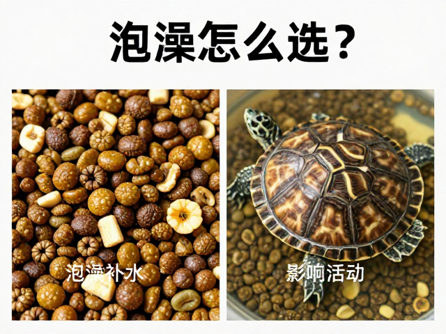 龟粮怎么选?泡澡补水关键,空间大小影响活动