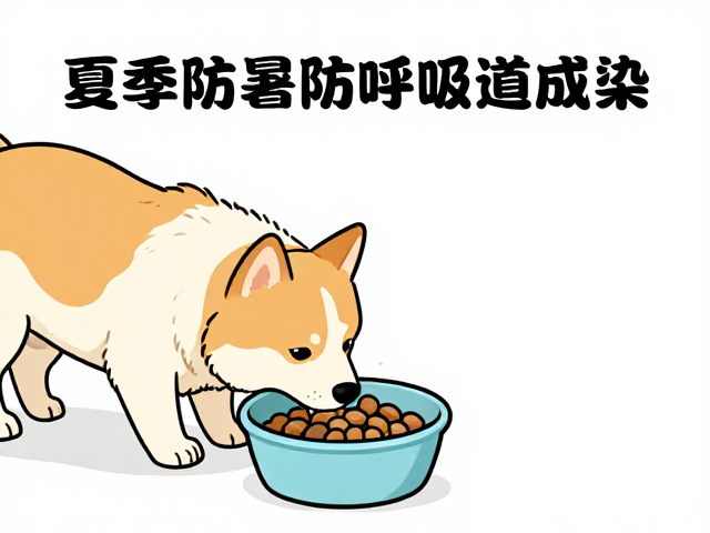 夏季防暑防呼吸道感染,宠物喂食量如何逐步减少?