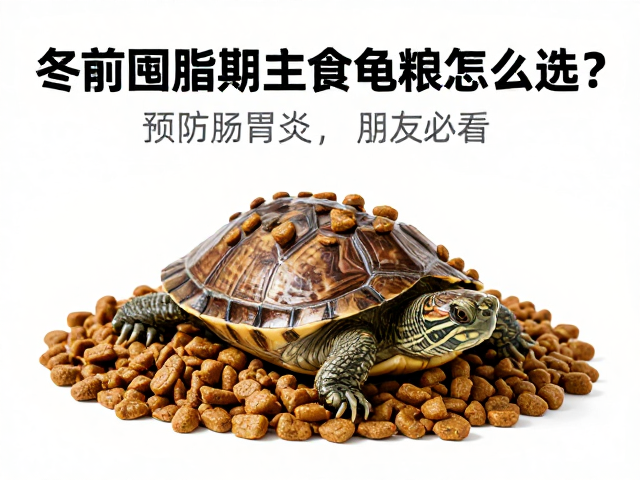 冬前囤脂期主食龟粮怎么选?预防肠胃炎,龟友必看