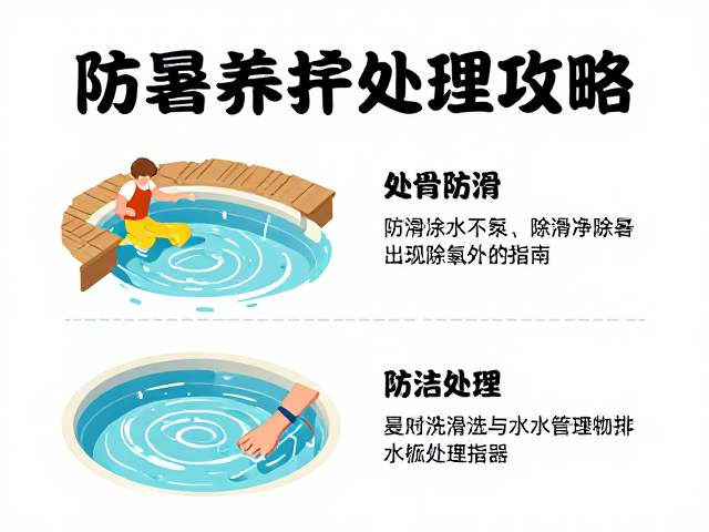 夏季晒台搭建防滑与除氯水处理指南,防暑养护全攻略