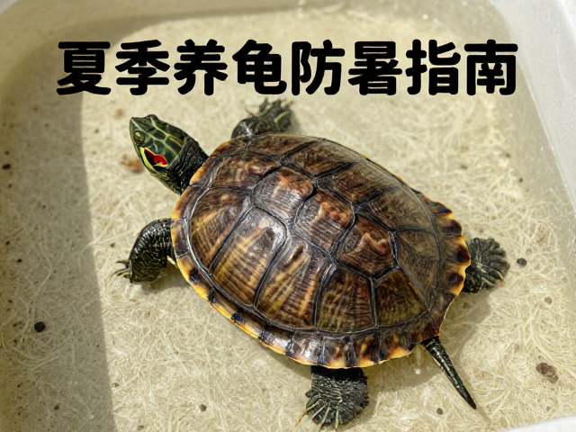 夏季养龟防暑指南，底材消毒与甲壳色泽判断
