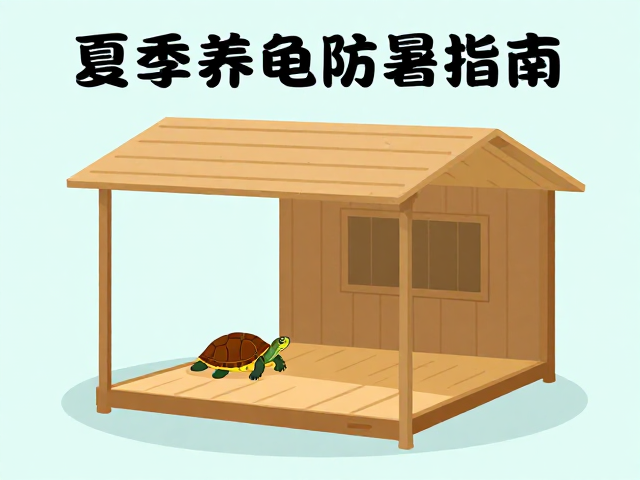 夏季养龟防暑指南,晒台躲避屋布置与钙质维生素补充攻略