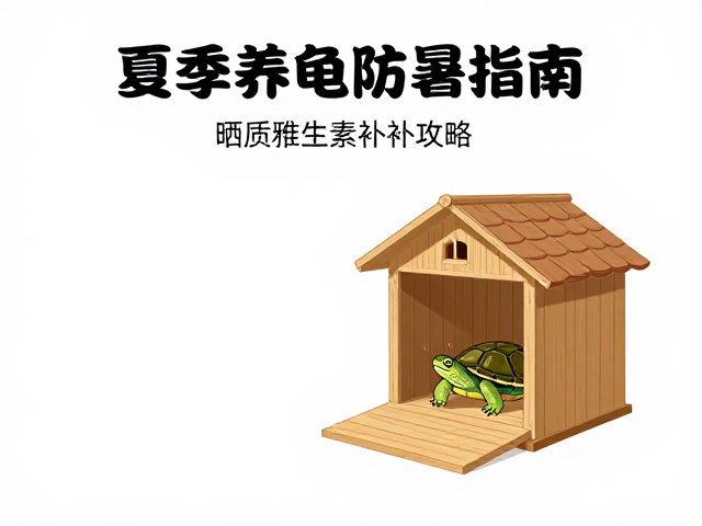 夏季养龟防暑指南,晒台躲避屋布置与钙质维生素补充攻略