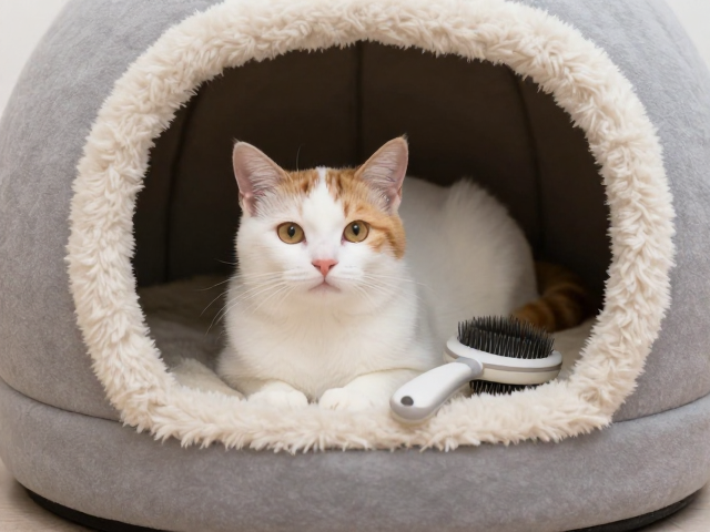 专用猫粮怎么选？搭配舒适猫窝与梳毛工具，打造养宠舒适圈