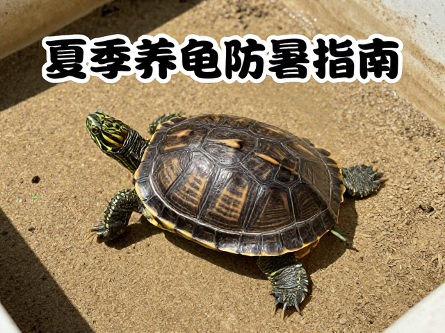 夏季养龟防暑指南，底材消毒与甲壳色泽判断