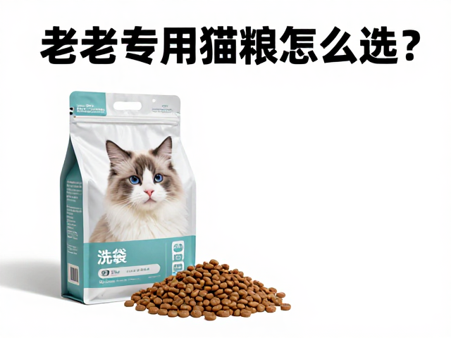 老年猫专用猫粮怎么选?洗猫袋,喂养指南助你轻松护理