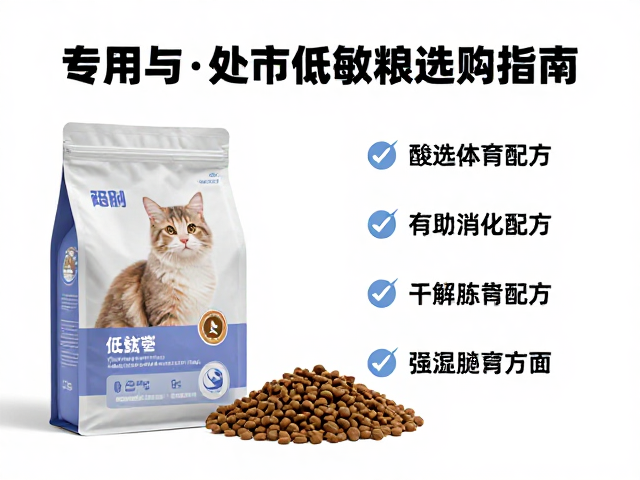 新手养猫入门,专用猫粮与处方低敏粮选购指南