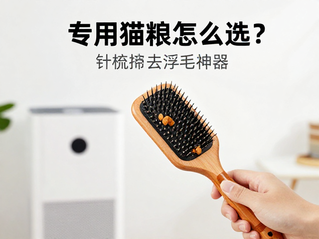 专用猫粮怎么选?针梳排梳去浮毛神器,搭配空气净化器养猫更省心