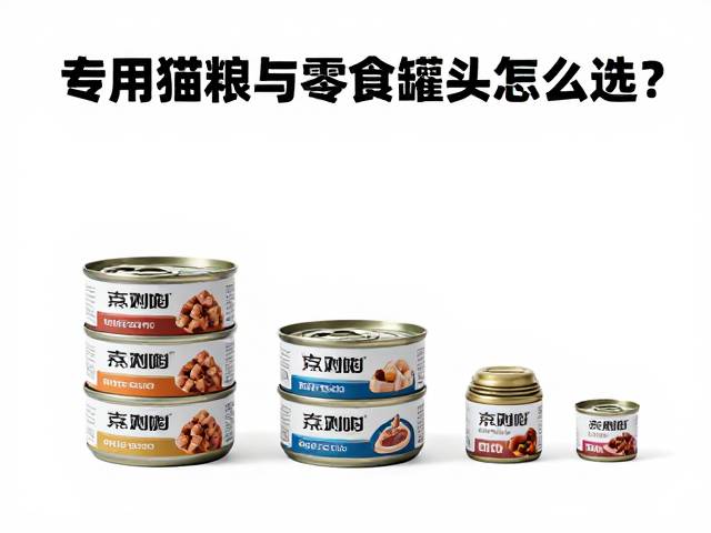 专用猫粮与零食罐头怎么选?容量尺寸适配指南