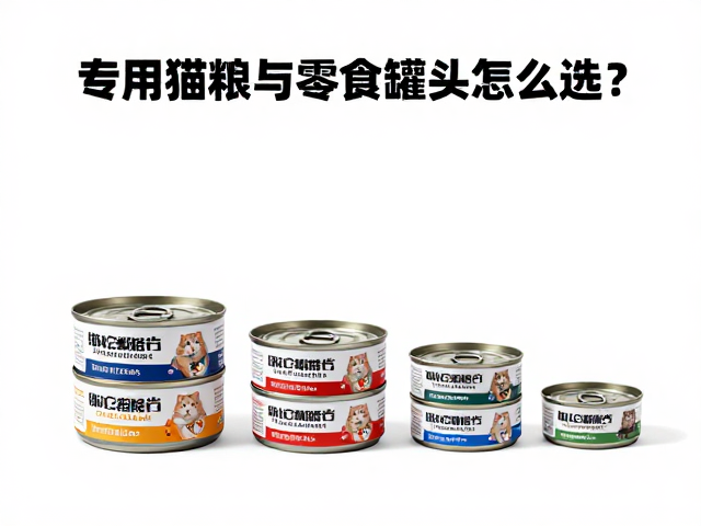 专用猫粮与零食罐头怎么选?容量尺寸适配指南