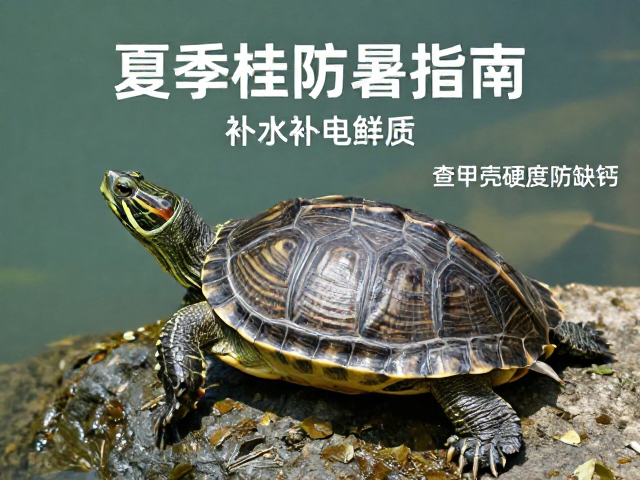 夏季乌龟防暑指南,补水补电解质,查甲壳硬度防缺钙