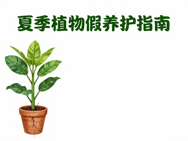 夏季植物假冬眠养护,消毒杀菌防烂根,安全度夏指南