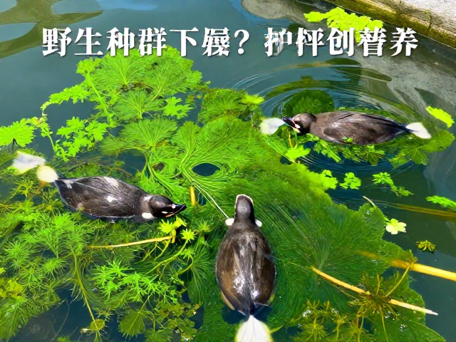 野生种群下降？科学饲养助其啃食藻类，守护生态平衡