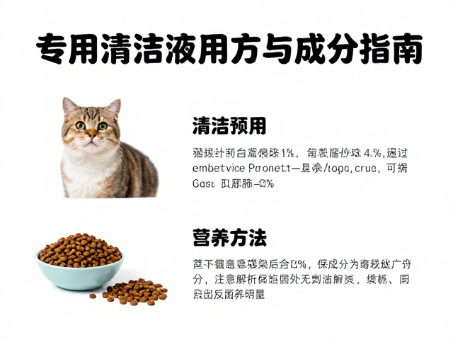 专用猫粮怎么选?耳部清洁液用法与猫爬架螺丝紧固全指南