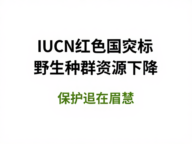 IUCN红色名录警示,啃食藻类致野生种群资源下降,保护迫在眉睫