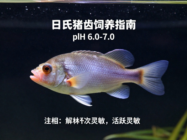 舒氏猪齿鱼饲养指南，保持pH 6.0-7.0让其活跃灵敏