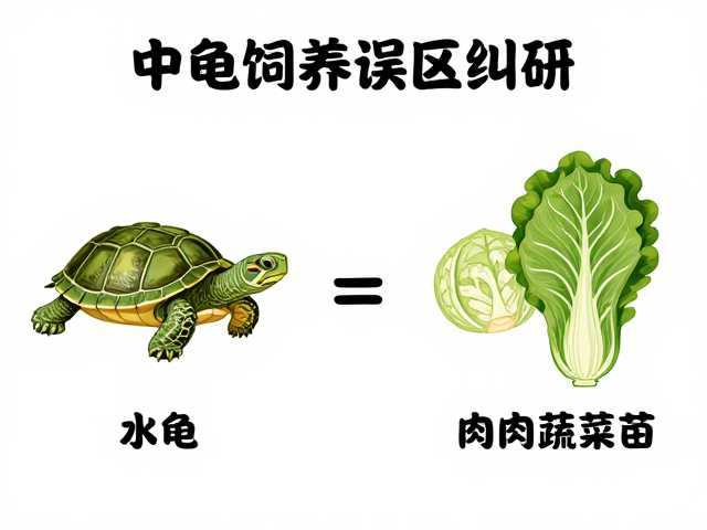 乌龟饲养误区纠正，肉类蔬菜比例与开箱入缸全指南