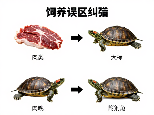 乌龟饲养误区纠正，肉类蔬菜比例与开箱入缸全指南