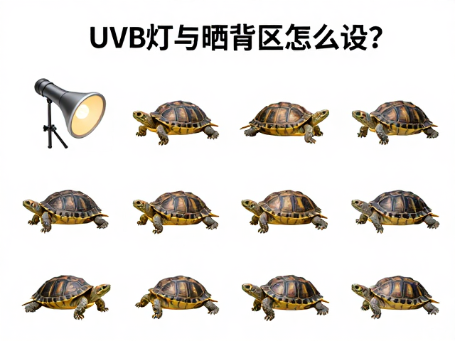 纠正饲养误区，UVB灯与晒背区怎么设？常见龟种全解析