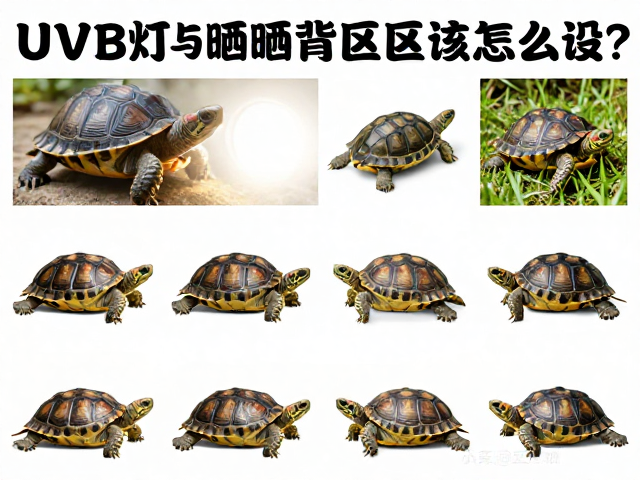 纠正饲养误区，UVB灯与晒背区怎么设？常见龟种全解析