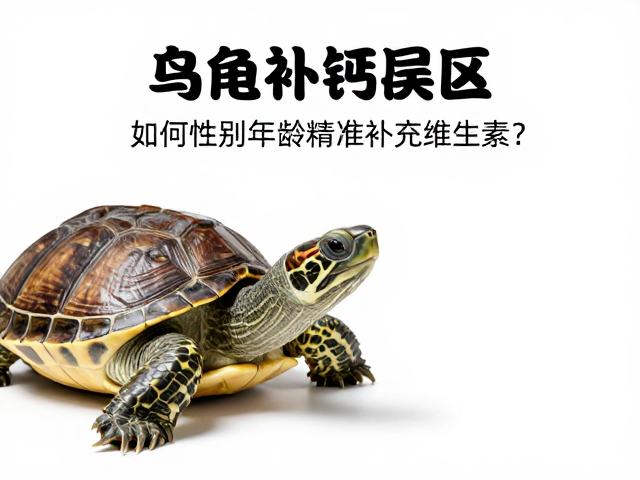 乌龟补钙误区,如何通过性别年龄精准补充维生素?