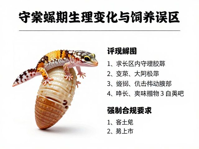 守宫蜕皮期生理变化与饲养误区,附品种鉴赏评级指南